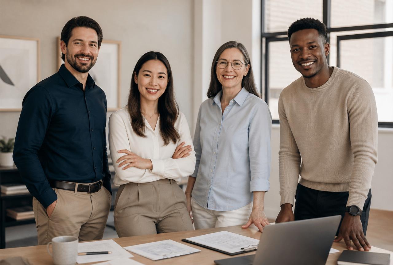 Edward McClellan CPA office and team environment